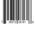 Barcode Image for UPC code 705372081618