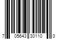 Barcode Image for UPC code 705643301100