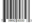 Barcode Image for UPC code 705692803303