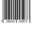 Barcode Image for UPC code 7058020005973