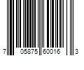 Barcode Image for UPC code 705875600163