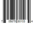 Barcode Image for UPC code 705875801034