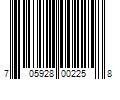 Barcode Image for UPC code 705928002258