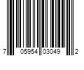 Barcode Image for UPC code 705954030492