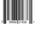 Barcode Image for UPC code 705988216381