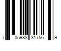 Barcode Image for UPC code 705988317569