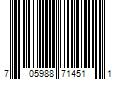 Barcode Image for UPC code 705988714511