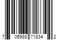 Barcode Image for UPC code 705988718342