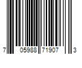 Barcode Image for UPC code 705988719073