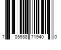 Barcode Image for UPC code 705988719400
