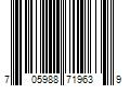 Barcode Image for UPC code 705988719639