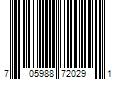 Barcode Image for UPC code 705988720291