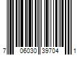 Barcode Image for UPC code 706030397041