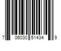 Barcode Image for UPC code 706030514349