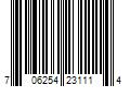 Barcode Image for UPC code 706254231114