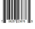 Barcode Image for UPC code 706257236765