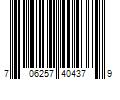 Barcode Image for UPC code 706257404379