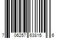 Barcode Image for UPC code 706257638156