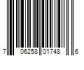 Barcode Image for UPC code 706258017486