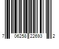 Barcode Image for UPC code 706258226932