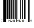 Barcode Image for UPC code 706258633365