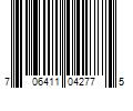 Barcode Image for UPC code 706411042775