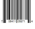 Barcode Image for UPC code 706411058714