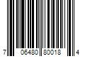 Barcode Image for UPC code 706480800184