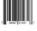 Barcode Image for UPC code 706487014317