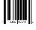 Barcode Image for UPC code 706487025504