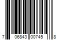 Barcode Image for UPC code 706843007458