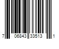 Barcode Image for UPC code 706843335131