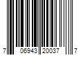 Barcode Image for UPC code 706943200377