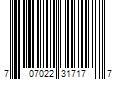 Barcode Image for UPC code 707022317177