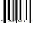 Barcode Image for UPC code 707022341141