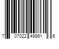 Barcode Image for UPC code 707022498616