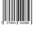 Barcode Image for UPC code 7070643002856