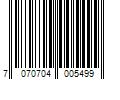 Barcode Image for UPC code 7070704005499