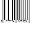 Barcode Image for UPC code 7070704005505