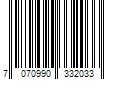 Barcode Image for UPC code 7070990332033