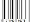 Barcode Image for UPC code 7071033920781