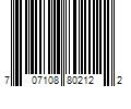 Barcode Image for UPC code 707108802122