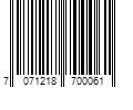 Barcode Image for UPC code 7071218700061