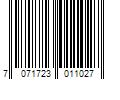 Barcode Image for UPC code 7071723011027