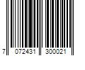 Barcode Image for UPC code 7072431300021