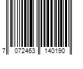 Barcode Image for UPC code 7072463140190