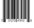 Barcode Image for UPC code 707273479105