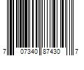 Barcode Image for UPC code 707340874307