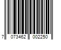 Barcode Image for UPC code 7073462002250