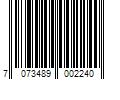 Barcode Image for UPC code 7073489002240